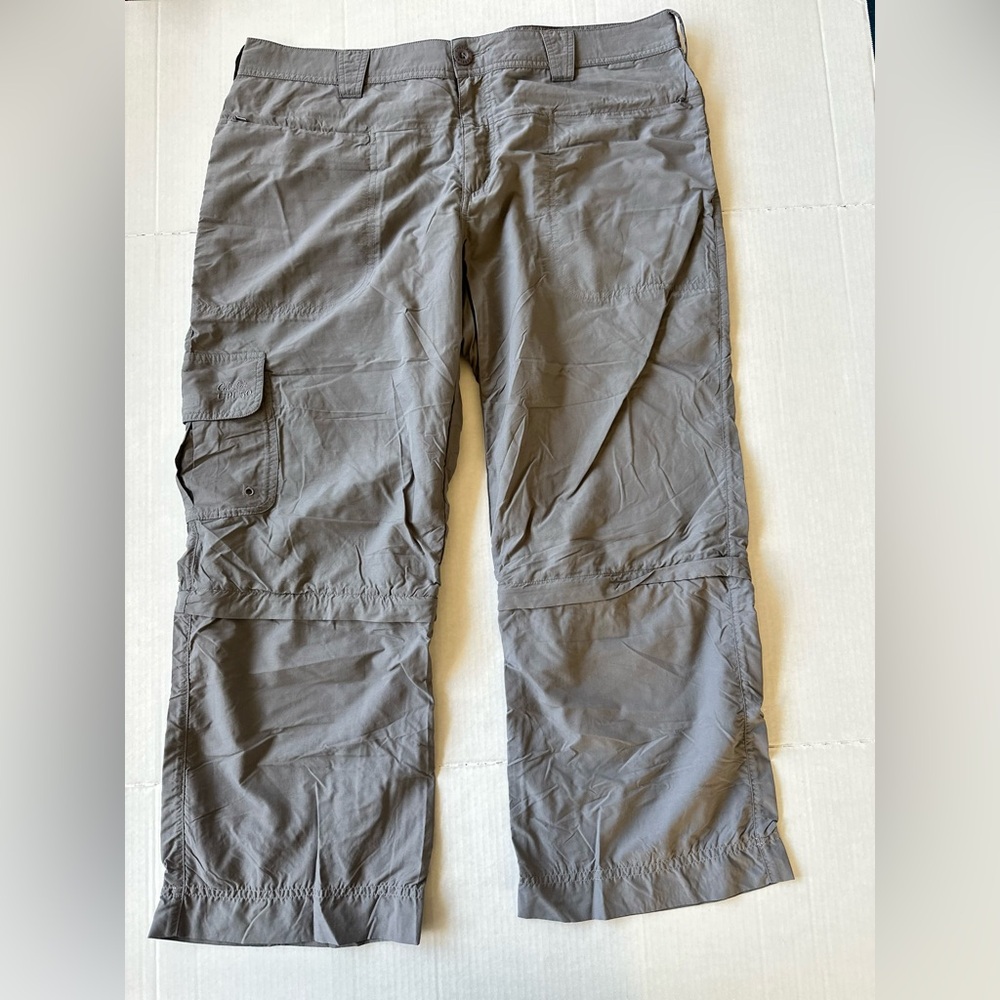 Cabela's Women's 16/32 Convertible Trail Fishing Outdoor hiking Cargo Khaki‎